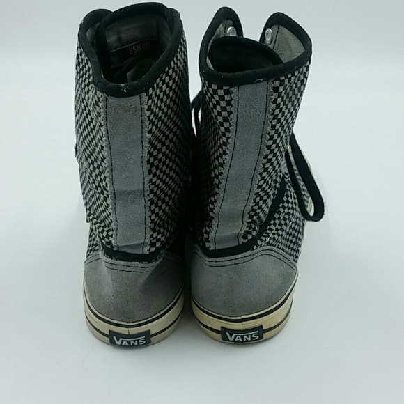 VANS l Wellesley Hi Tops Checkered - Picture 5 of 8
